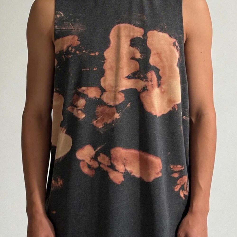 Carhartt Shirt Men Xl Sleeveless Art Dye